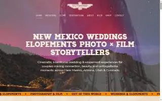 Shutterfreek® New Mexico Wedding Photo & Videographer + Elopements of Deming website