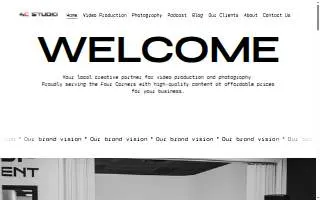 4C Studio website