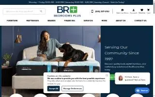 BedRooms Plus website