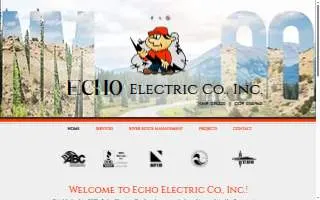 Echo Electric Co., Inc. website