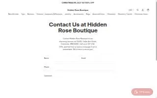 Hidden Talent Art & Craft Studio website