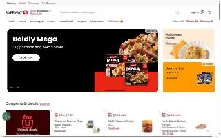 Safeway Pharmacy website