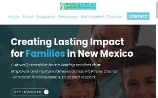 Avenues Early Childhood Services website