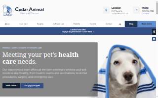 Cedar Animal Medical Center: Balok Jessica DVM