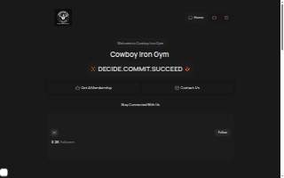 Cowboy Iron Gym