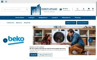 Boerner's Appliance of Hobbs website