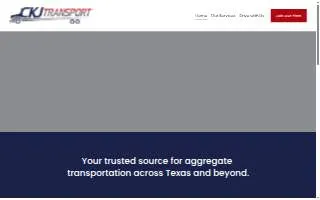 CKJ Transport website