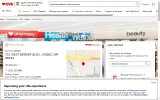 CVS of Hobbs website