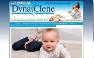 Dyna Clene website