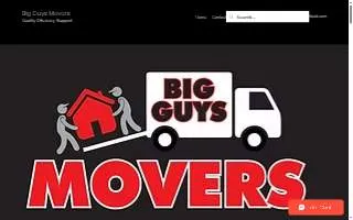 Big Guys Movers website