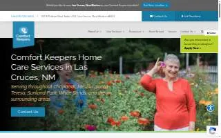 Comfort Keepers of Las Cruces website