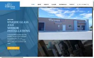 La Ventana Glass website