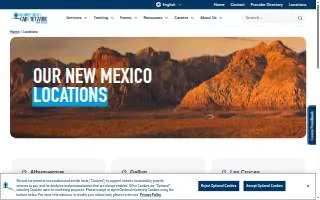 Consumer Direct Care Network New Mexico website