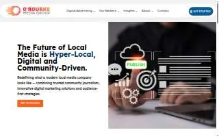 O'Rourke Media Group of Las Vegas website