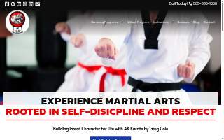 AK Karate by Greg Cole