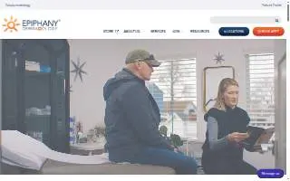 Epiphany Dermatology of Los Lunas website