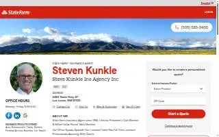 Steven Kunkle - State Farm Insurance Agent website