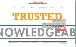 Carr CPAs LLC website