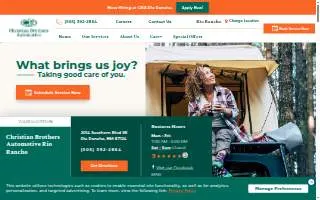 Christian Brothers Automotive Rio Rancho website