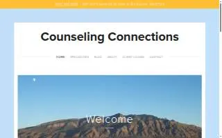 Counseling Connections, LLC website