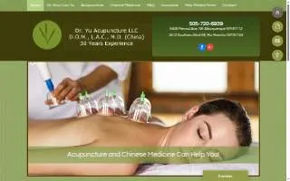 Dr. Yu Acupuncture & Chinese Medicine, LLC website