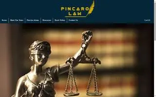 Pincaro Law website