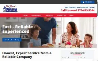 Bob Reed Pest Control, Inc. website