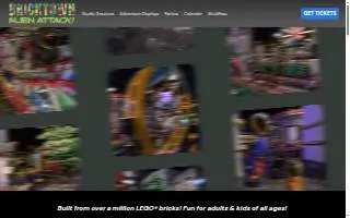 BrickTown: Alien Attack website