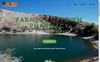 Farmers Uptown Pharmacy website