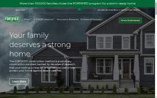 Fortified home repair LLC website