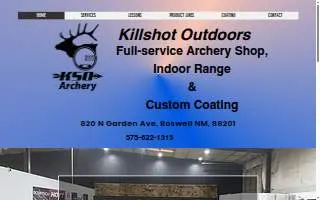 Killshot Outdoors website