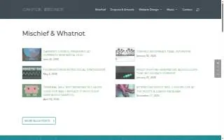 Canton Becker Web Design website