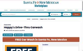 Happy's Drive Thru Car Wash