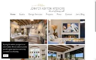 Jennifer Ashton Interiors website