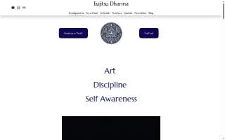 Jiujitsu Dharma Academy website