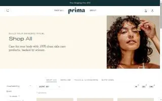 Prima Title website