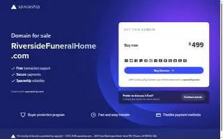 Riverside Funeral Home of Santa Fe website