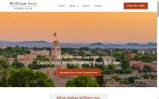 William Ivry, Attorney at Law website