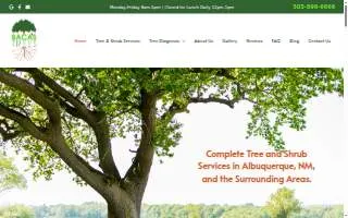 Baca's Trees of South Valley website