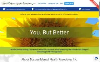Bosque Mental Health Associates Inc website