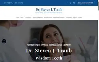 Dr. Steven J. Traub Oral and Maxillofacial Surgery website