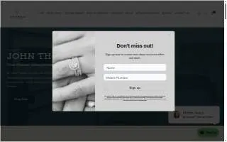John Thomas Jewelers of South Valley website