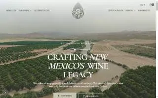 Noisy Water Winery of South Valley website