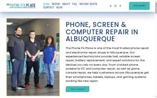 Phone Fix Place of South Valley website