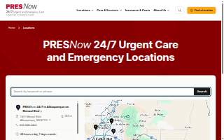 PRESNow 24/7 Urgent and Emergency Care - Isleta