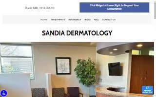 Sandia Dermatology website