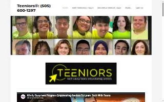 Teeniors® website