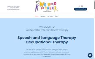 We Need to Talk and More! Speech, Language and Occupational Therapy Services