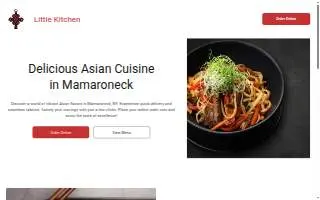 Little Kitchen website