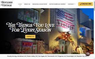 Boulder Vintage website